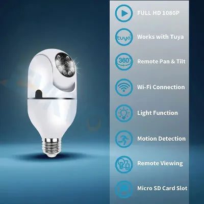 Wireless Wifi Camera Bulb Security Camera - Image 5