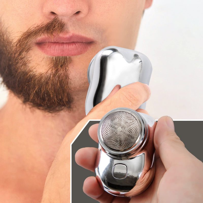 Japanese Metal Body Mini-Shaver Portable Electric Shaver - Image 2